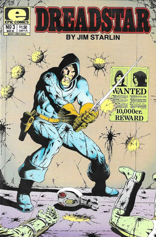 Dreadstar #3 - Epic Comics - 1982