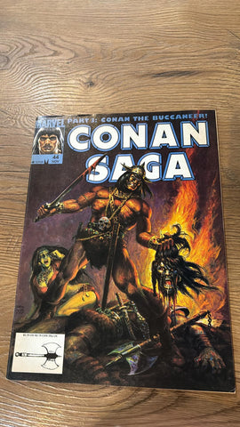 Conan Saga #44 - Marvel Magazines - 1990