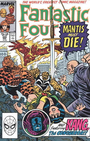 Fantastic Four #324 - Marvel Comics - 1988