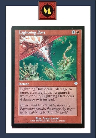 "Lightning Dart" - Magic The Gathering Card - Invasion