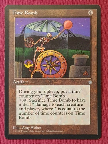 "Time Bomb" - Magic The Gathering Card - Ice Age