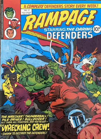 Rampage #17 - Marvel Comics / British - 1978