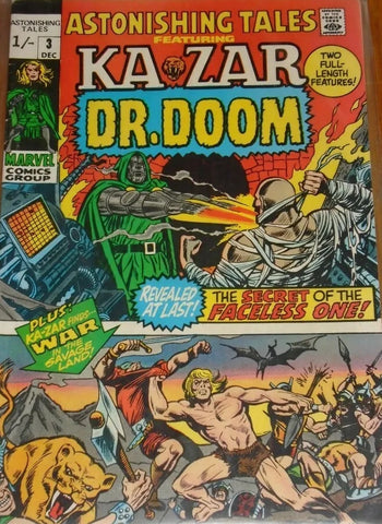 Astonishing Tales #3 - Marvel - 1970