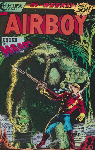 Airboy #3 4 5 (3x Issues RUN) - Eclipse Comics - 1986