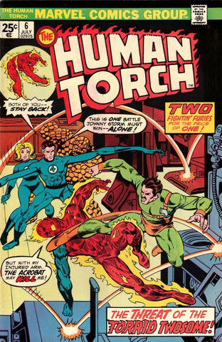 Human Torch #6 - Marvel Comics - 1975