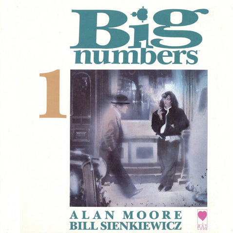 Big Numbers #1 & #2- Mad Love - 1990 (Magazine Sized)