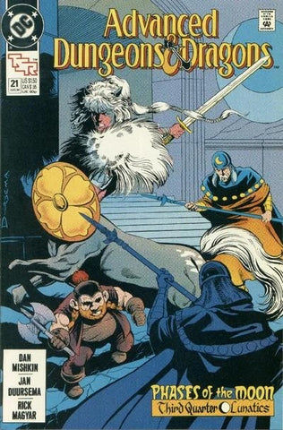Advanced Dungeons & Dragons #21 - DC Comics - 1990