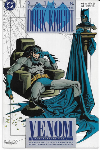 Batman Legends of the Dark Knight #18 - DC Comics - 1991
