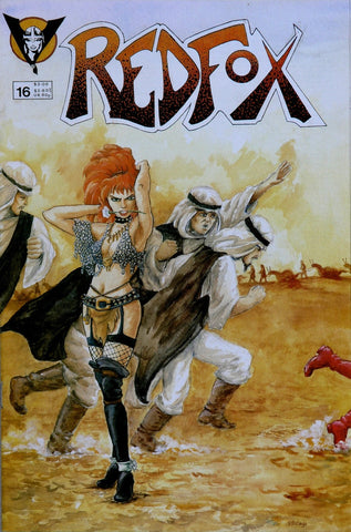 Redfox #16 - Valkyrie Press - 1988