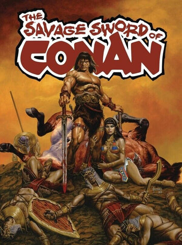 Savage Sword of Conan #1  - Titan Comics - 2024 - Cover A Jusko Magazine Size