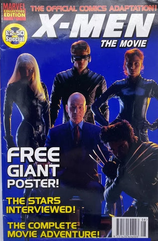 X-Men the Movie Comic Adaptation - Marvel Comics - 2000