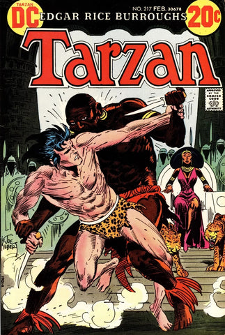 Tarzan #217 - DC Comics - 1972