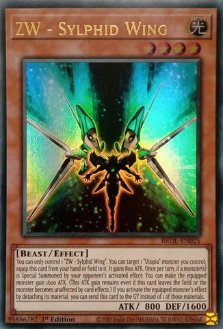 "Sylphid Wing" BROL-EN025 - Yu-Gi-Oh! - Ultra Rare