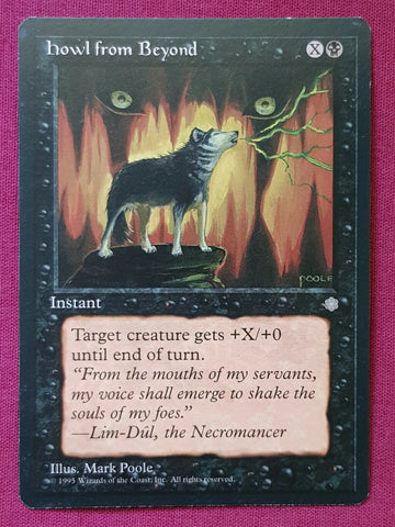 "Howl From Beyond" x4 - Magic The Gathering Card - Ice Age - 4-Card Playset