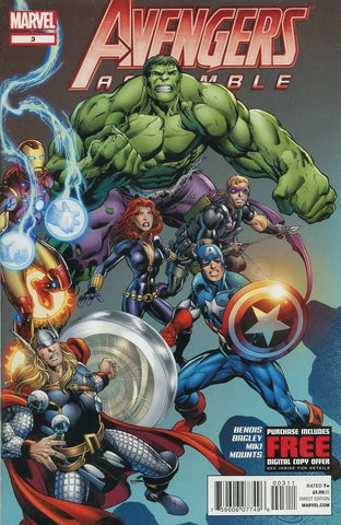 Avengers Assemble #3 - Marvel Comics - 2012