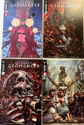Book Of Death: Legends Of The Geomancer #1-4 (Set) - Valiant - 2015