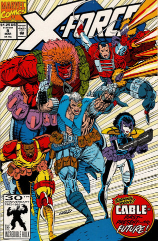 X-Force #8 - Marvel Comics - 1992