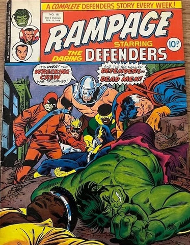 Rampage #18 - Marvel Comics / British - 1978
