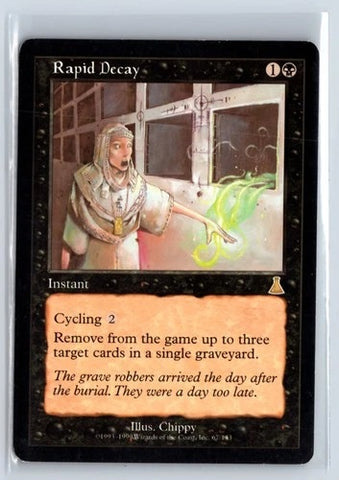 "Rapid Decay" x4 - Magic The Gathering Card - Urza's Destiny - 4-Card Playset