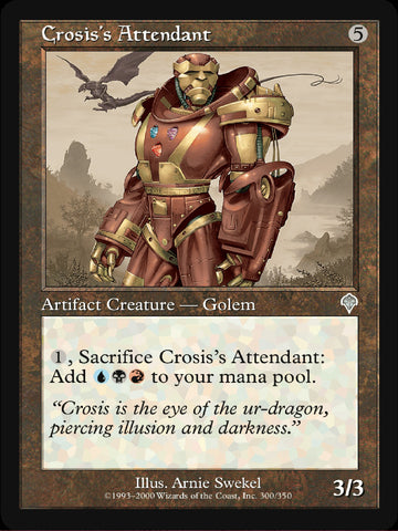 "Crosis's Attendant" - Magic The Gathering Card - Invasion