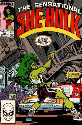 Sensational She-Hulk #10 - Marvel Comics - 1990