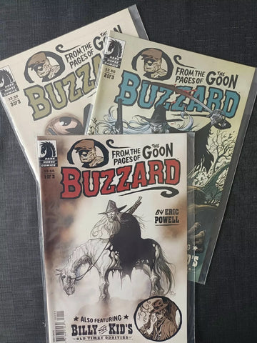Buzzard #1 2 3 - Dark Horse - 2010