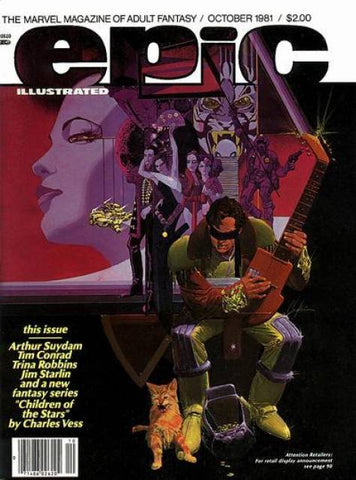 Epic Illustrated #8 - Marvel Comics Group - 1981