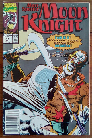 Marc Spector Moon Knight #14 - Marvel Comics - 1990