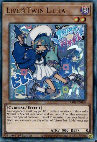 "Live Twin Lil-La" - RA04-EN036 - Yu-Gi-Oh!