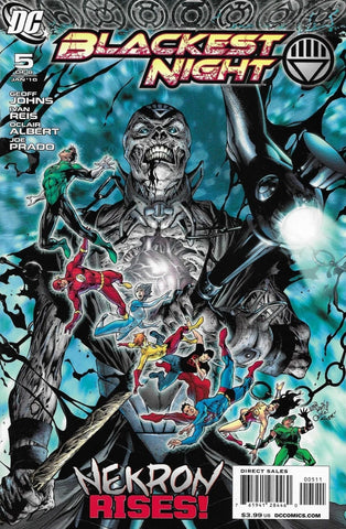Blackest Night #5 - DC Comics - 2010