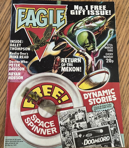 Eagle #1 27th March 1982 - IPC Magazines - British Comic - 1982