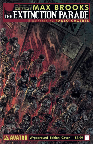 Extinction Parade #1 - Avatar - 2013 - Wraparound Variant SIGNED