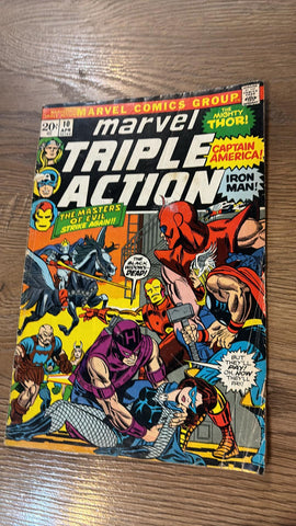 Marvel Triple Action #10 - Marvel Comics - 1973