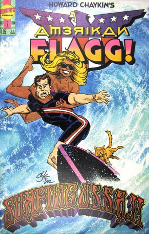 American Flagg! #7 - First Comics - 1988