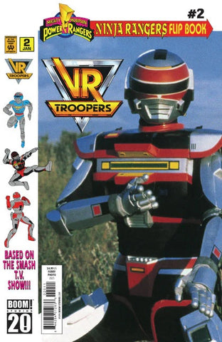 VR Troopers/Power Rangers Flipbook Facsimile #2 - Boom! Studios - 2025