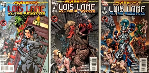 Lois Lane And The Resistance #1-3 (Set) - DC Comics - 2011