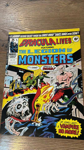 Dracula Lives #84 - Marvel Comics - May 1976 - British