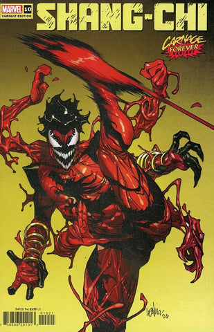 Shang-Chi #10 - Marvel Comics - 2022 - Carnage Forever Variant