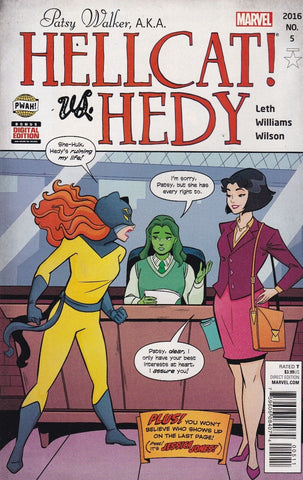 Patsy Walker aka Hellcat #5 - Marvel Comics - 2008