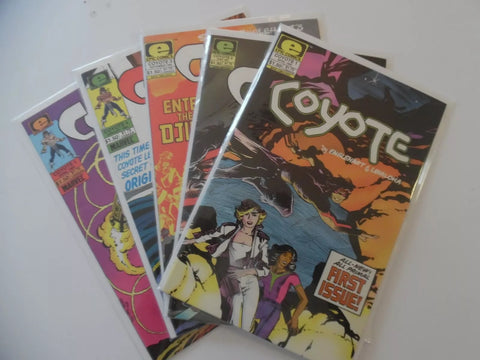 Coyote #1 2 3 4 5 - Epic Comics -1984