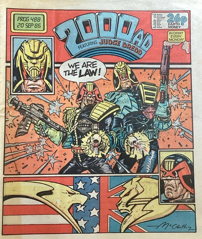2000AD Comic Prog #488 - #499 (12x Comics RUN) - 1986