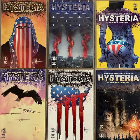 The Divided States Of Hysteria #1 - #6 (Full Series) - Image Comics - 2017