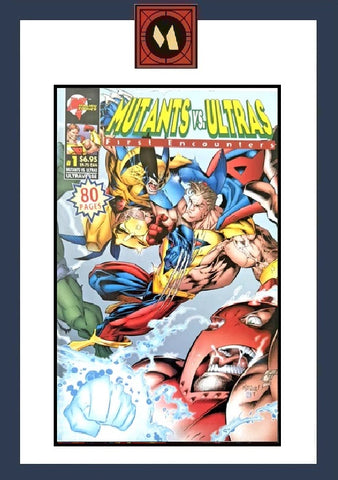Mutants Vs. Ultras #1 - Malibu Comics - 1995