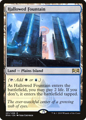 Hallowed Fountain - MTG Magic the Gathering Card