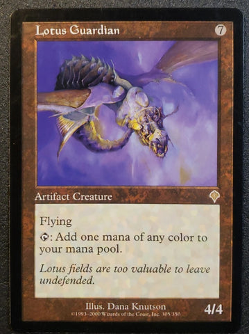 "Lotus Guardian" - Magic The Gathering Card - Invasion