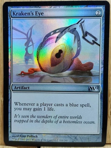 "Kraken's Eye" FOIL - Magic The Gathering Card - 9th Edition