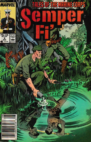 Semper Fi #1 - #9 (9x Comics RUN) - Marvel Comics - 1989