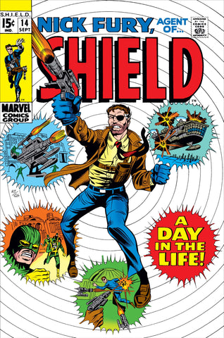 Nick Fury, Agent of Shield #14 - Marvel Comics - 1969