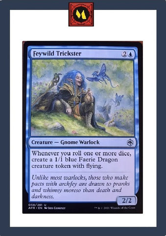 "Feywild Trickster" x4 - Magic The Gathering - AFR - 4-Card Playset