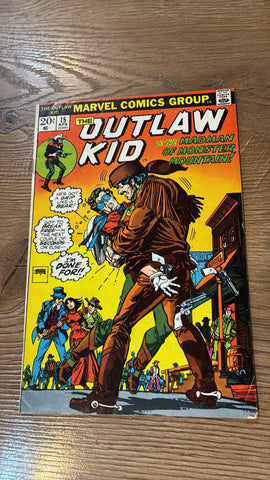 The Outlaw Kid #15 - Marvel Comics - 1973